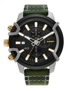 Мужские аналоговые часы Diesel DZ4585 с кожаным ремешком