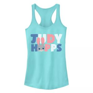 Детская майка с изображением Джуди Хоппс «Зверополис Диснея» и постером с изображением героев мультфильмов Licensed Character