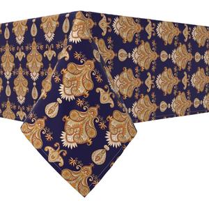 Прямоугольная скатерть, 100 % хлопок, 52x120 дюймов, цветочный 160