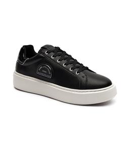 Кожаные кроссовки макси куп Karl Lagerfeld, черный