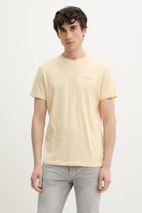 Футболка из хлопка Tommy Jeans, желтый