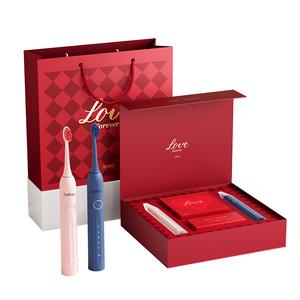 Электрическая зубная щетка APIYOO, розовый