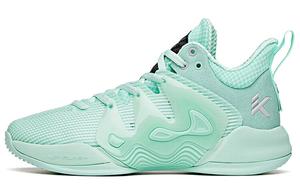 Баскетбольные кроссовки Mountain 1 мужские с низким верхом цвета фарфоровый зеленый Anta