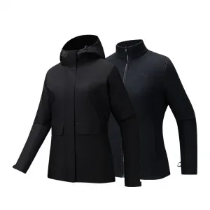 Разнообразие тренировочных курток и куртка women's 2 pack ANTA, черный