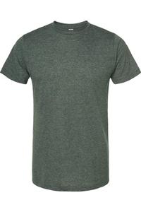 Футболка унисекс Tultex Poly-Rich, цвет heather hunter