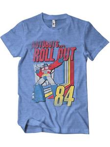 Футболка синего цвета Transformers