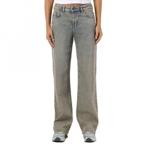 Шумная Мэй Йоланда Широкие джинсы Noisy may, синий