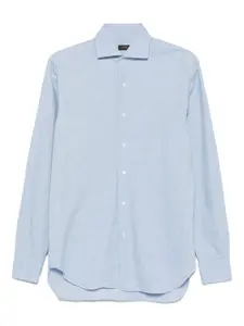 Рубашка с длинными рукавами Barba, синий