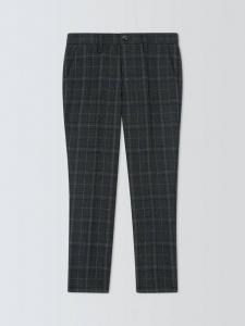 Детские утепленные клетчатые брюки tailored John Lewis Heirloom Collection, Grey Check