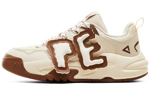 PEAK Женские кеды низкие на платформе с увеличенной высотой подошвы, цвет хаки тёмно-коричневый, цвет Khaki Dark Brown