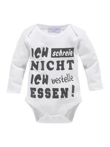 Kidsworld Белый боди с длинными рукавами