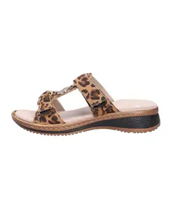 Удобные гавайские сандалии Ara, коричневый