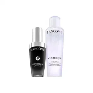LANCOME LANKOU новый ультратонкий черный флакон aurora набор для ухода за кожей увлажняющий и питающий 2 50мл+150мл