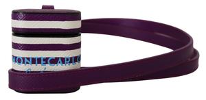 Чехол для Airpods из шикарной фиолетовой кожи Dolce & Gabbana