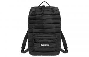 Рюкзак Supreme с карманом, черный