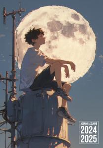 AGENDA SCOLAIRE 2024-2025 style « ANIME JAPONAIS »: Organiseur journalier pour élèves du primaire au lycée - Année scolaire 2024/2025 (French Edition) (Independently published)