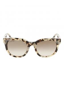 Солнцезащитные очки Lacoste в черепаховой оправе, нейтральный