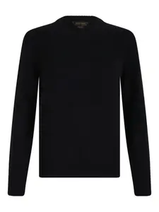 Свитер с круглым вырезом Gran Sasso, черный