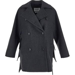 MaxMara Двубортное пальто, Gray