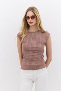 Рубашка No Matter What, светло-коричневый