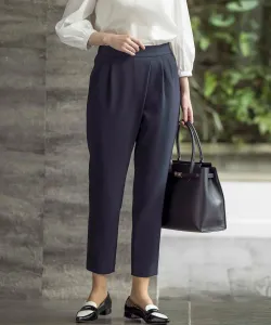 Удобные брюки с драпировкой Suite, цвет Navy [075]