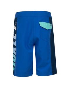 Шорты-борд Hurley с цветными блоками, синий