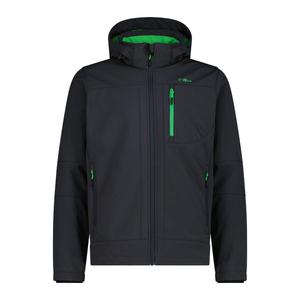 Мужская куртка CMP Softshell с капюшоном и застежкой-молнией 3A01787N
