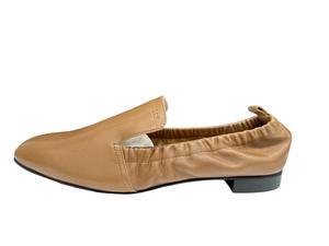Женские ковбойские туфли Bally Becca Plain Leather Flats, размер США 8,5, бежевый