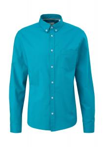 s.Oliver Рубашка на пуговицах Regular fit в цвете Petrol
