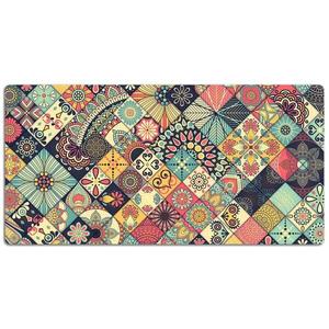 Настольный коврик Tulup Ethnisches Mosaik, 120x60x1 см, синий