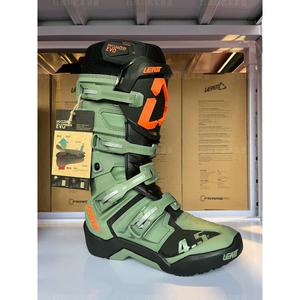 LEATT Внедорожные ботинки 5.5 4.5 Motorcycle T10 Trail T7 Tire-Activated Axle Anti-Fall Adv Riding Boots, 4.5 Military Green Waterproof Version HYDRAORI, размер 42