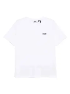Футболка Low Bond с принтом логотипа Gcds, белый