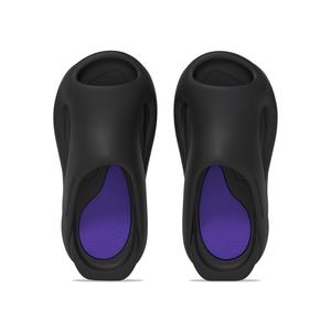 CHIKOKU Household Slippers, Чернолицый фиолетовый фон
