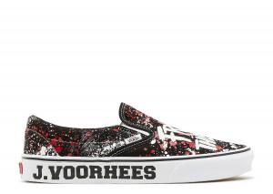 Кроссовки Vans House Of Terror X Classic Slip-On 'Friday The 13Th', черный