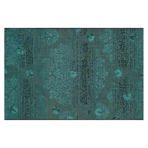 Винтажный бархатный ковер Palazzo Jourdi Safavieh, мультиколор, 244x336 см