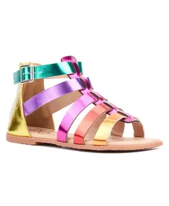Детские гладиаторские сандалии Freckles Olivia Miller, мультиколор