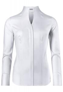 Блуза Vincenzo Boretti leicht tailliert, белый