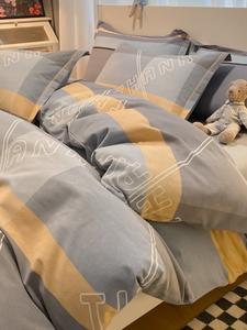 MIDO HOUSE Комплект постельного белья 1,8 м, 4 предмета, пододеяльник 200x230 см, цвет Venus-Gray