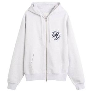 Худи на молнии с изображением бегущего человека Gramicci, Heather Ash