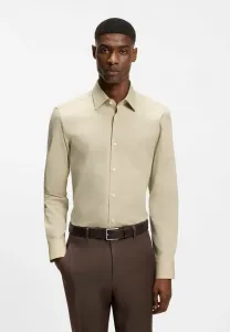 Hhankkentc1214 формальная рубашка Boss, Open Beige Six