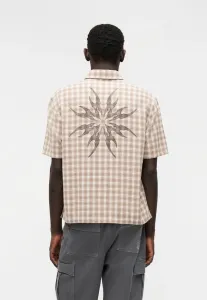 Клетчатая рубашка Hollister Co., Khaki