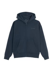 Толстовка с капюшоном на молнии NoWear, темно-синий