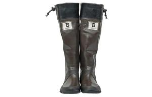 WBSJ Водонепроницаемые резиновые сапоги унисекс темно-коричневые