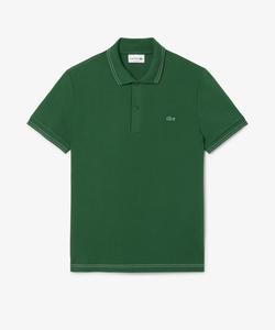 Рубашка-поло с цветной строчкой