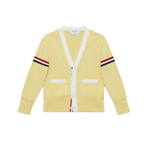 Детский свитер THOM BROWNE, светло-желтый