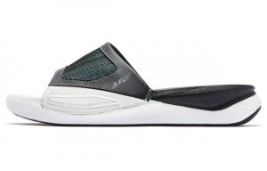 Тапочки Flying Shadow 1.0 Шлепанцы женские белый/черный/зеленый Qiaodan