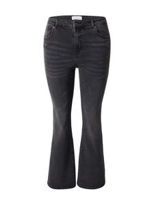 Расклешенные джинсы ONLY Carmakoma CARREESE, Black Denim
