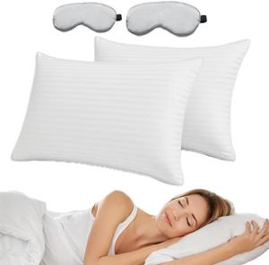 Xunnisa Подушка Kuyami для сна на боку, спине и животе, дышащая White