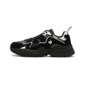 Износостойкие низкие повседневные туфли унисекс Le Coq Sportif, Black/White