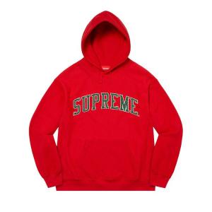 Толстовка Supreme Stars Arc Hooded Sweatshirt, Red